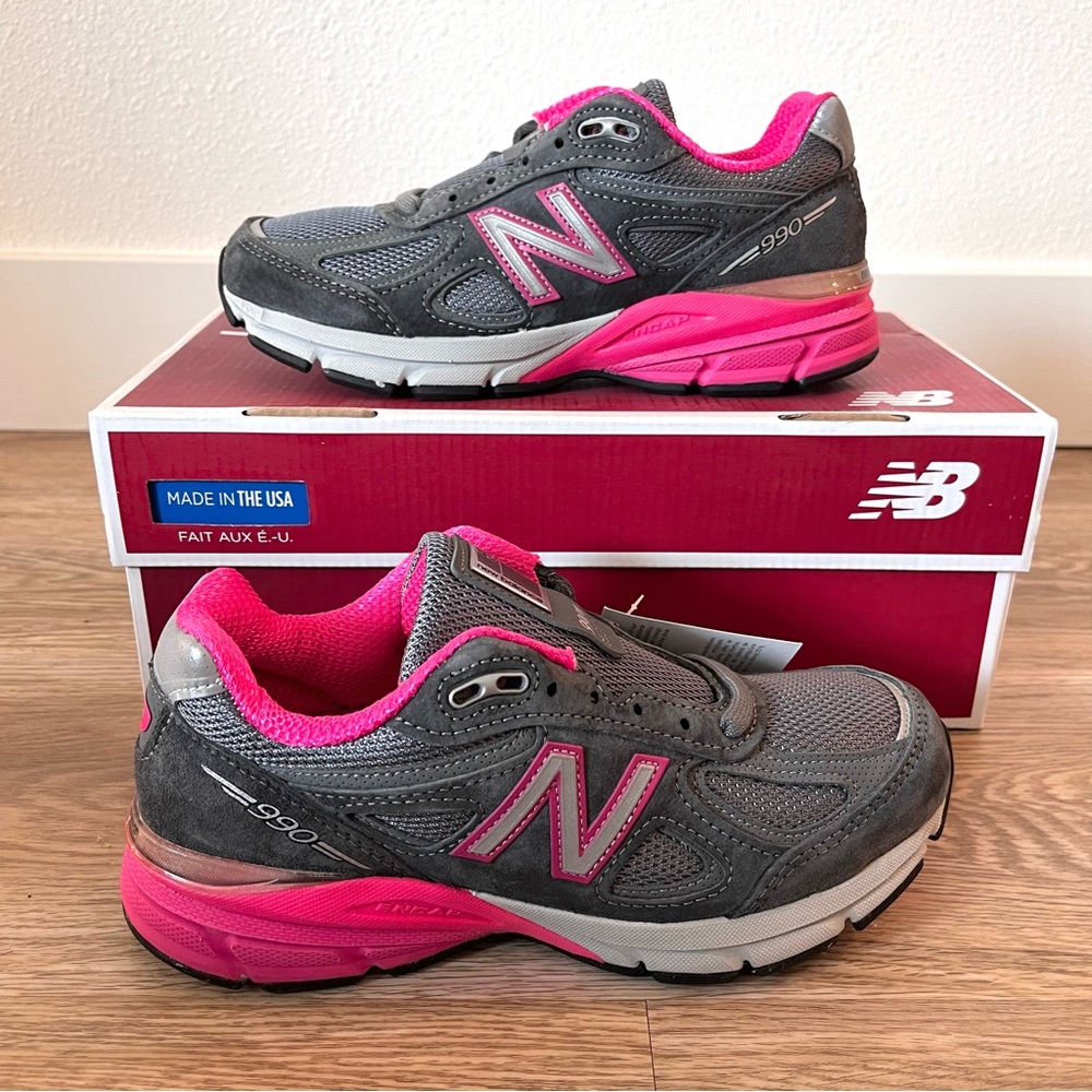 New Balance NB 990v4 Made in USA Pink/Gray W990GP4 Women’s Size 5 B